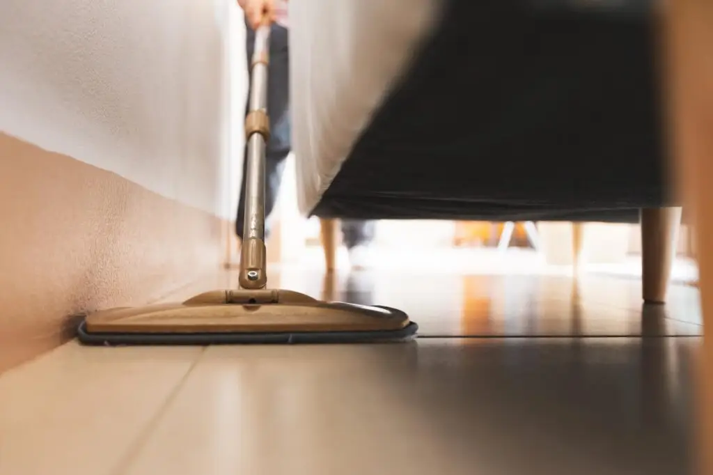 Baseboard and trim cleaning