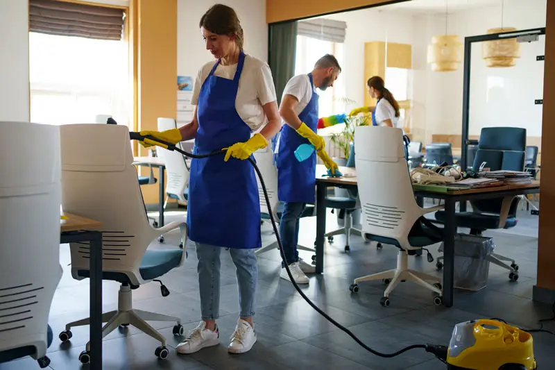 Commercial janitorial services