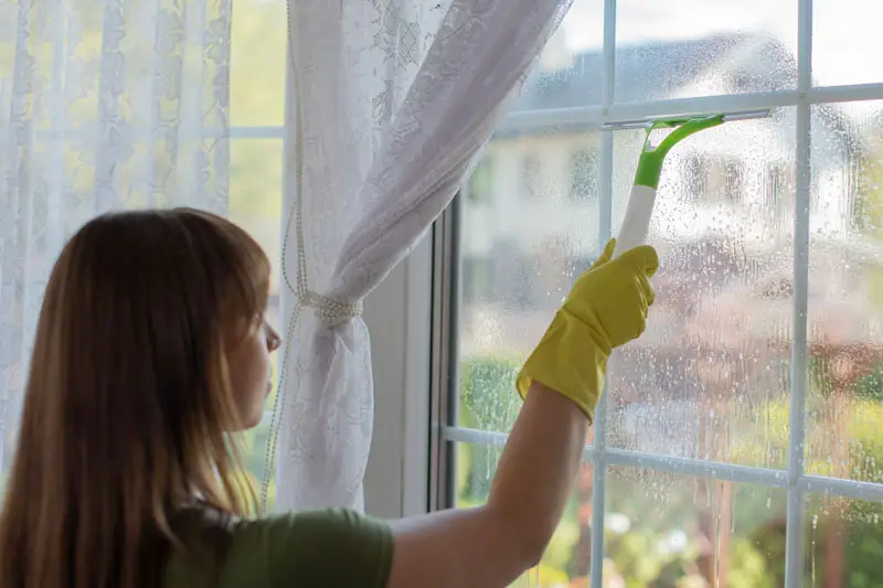 Residential window cleaning