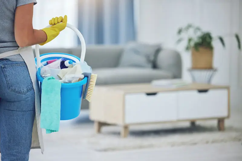 Routine residential cleaning